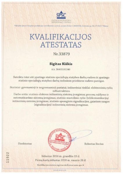 elektros sistemos elektriko prekybos sertifikatas)